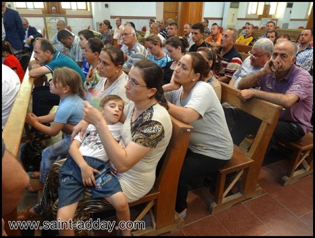 وفد من بطاركة الشرق يزور العائلات المسيحية المهجرة في عينكاوا-اربيل